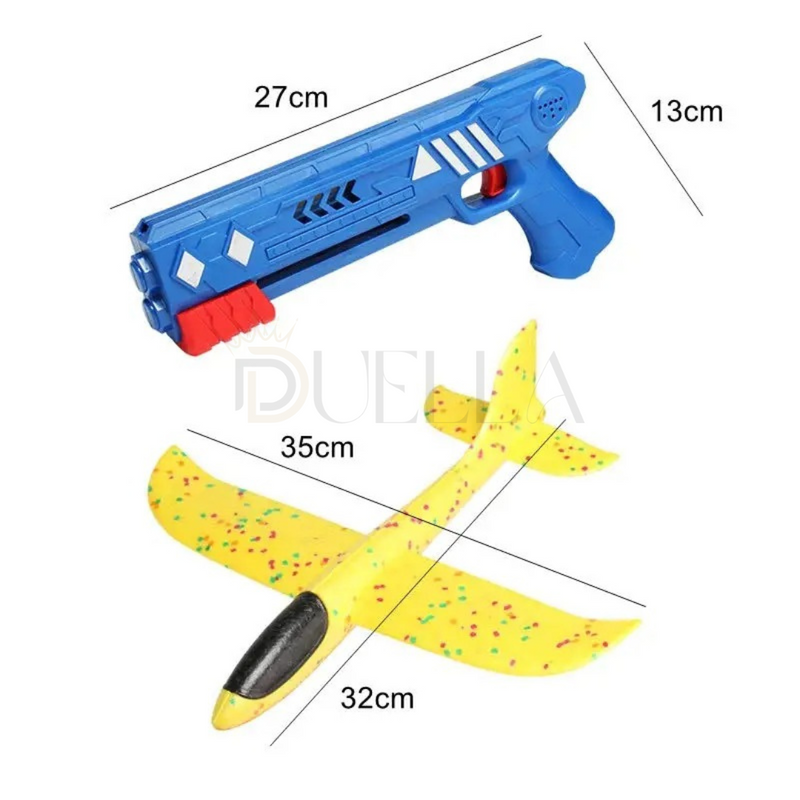 Brinquedo Lançador de Avião FlyToy [ Brinde 1 Avião]